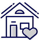 House and heart icon