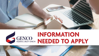 GENCO Federal Credit Union information needed to apply